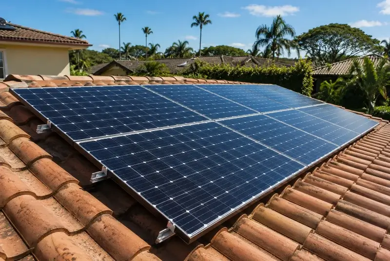 Installation de panneaux solaires à Saint-Vincent-de-Reins
